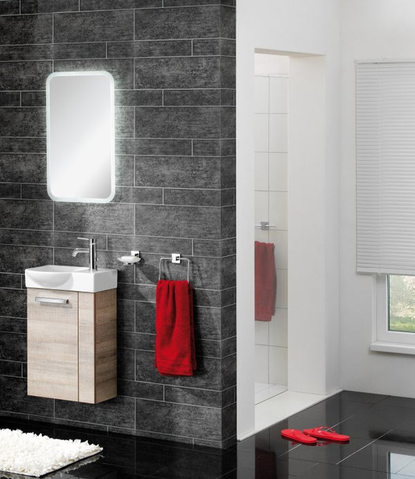 LED Tükör 45 cm széles