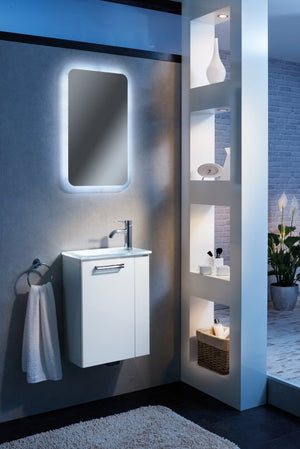 LED Tükör 45 cm széles