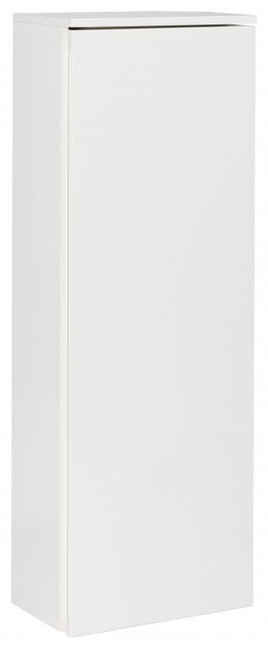 Midi szekrény 40 cm széles fényes fehér jobbos