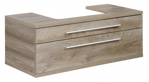 STANFORD Mosdóalsószekrény 110 cm széles natur tölgy