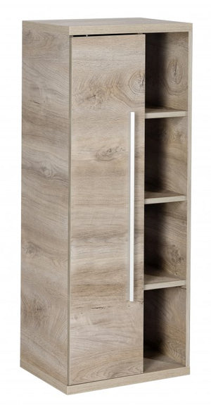 STANFORD Midi szekrény 42 cm széles natur tölgy balos