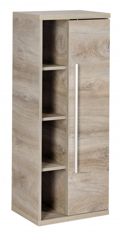 STANFORD Midi szekrény 42 cm széles natur tölgy jobbos