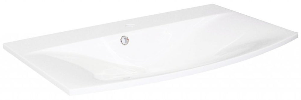 Öntött márvány mosdó 80 cm széles