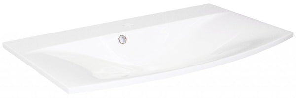 Öntött márvány mosdó 80 cm széles