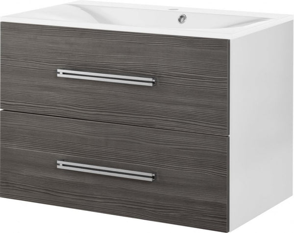 Öntött márvány mosdó 80 cm széles