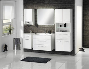 Öntött márvány mosdó 80 cm széles