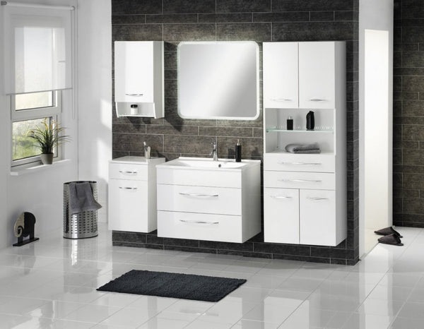 Öntött márvány mosdó 80 cm széles