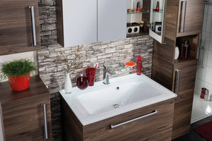 Üvegmosdó 80 cm széles fehér