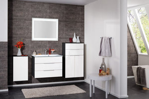 Üvegmosdó 80 cm széles fehér