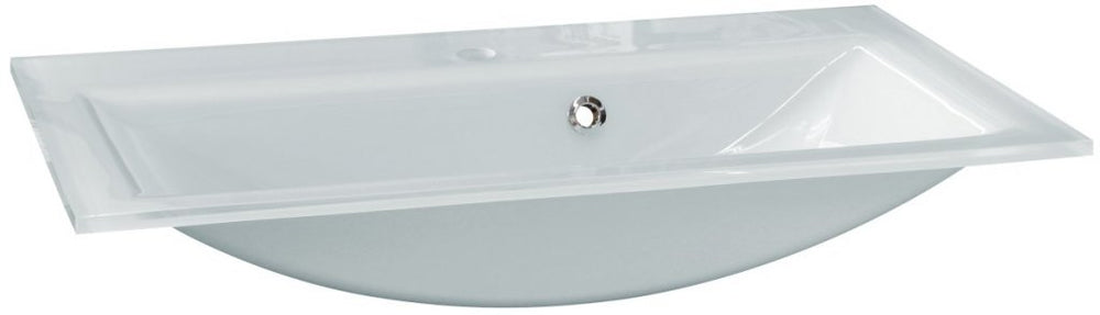 Üvegmosdó 80 cm széles fehér