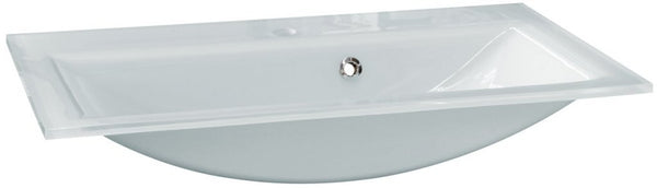 Üvegmosdó 80 cm széles fehér