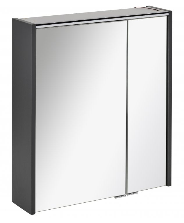 Tükrösszekrény 60 cm széles antracit