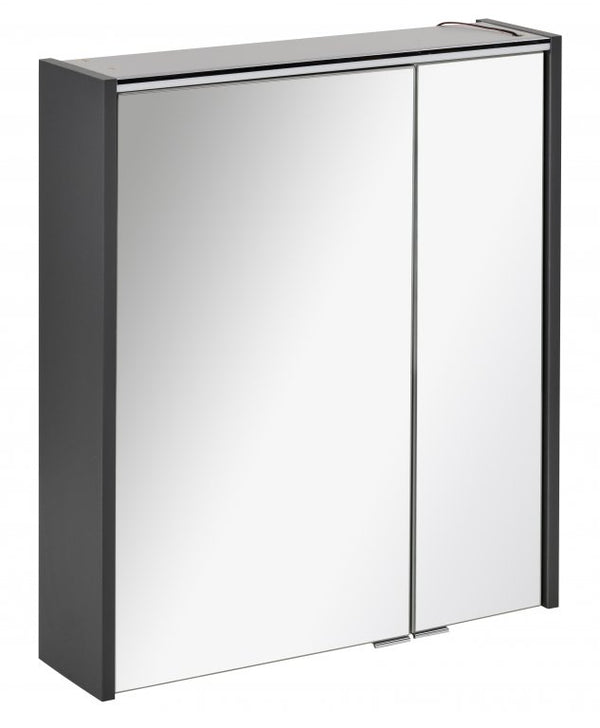 Tükrösszekrény 60 cm széles antracit