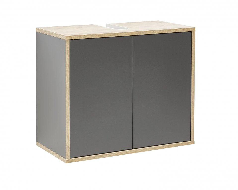 FINN Mosdóalsószekrény 60 cm széles antracit