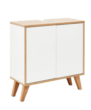 FINN Mosdóalsószekrény 60 cm széles fehér