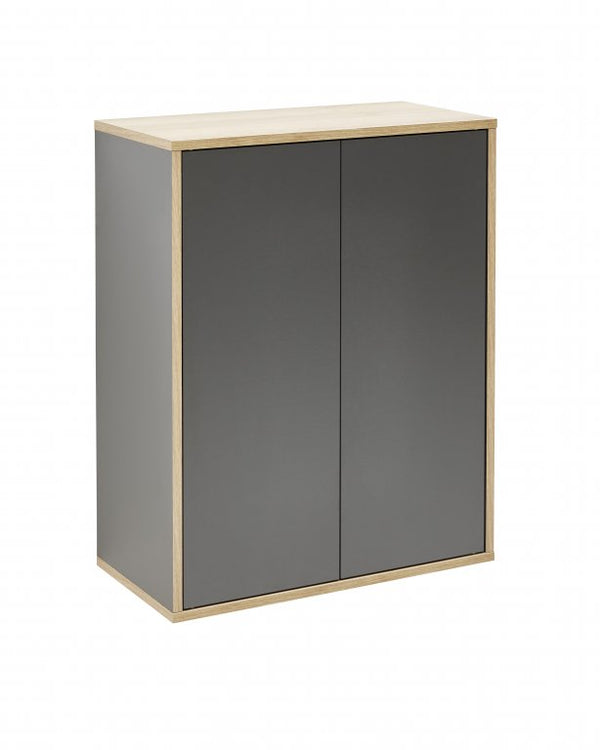 FINN Dupla Midi szekrény 60 cm széles antracit