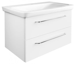 MILANO Mosdóalsószekrény 80 cm széles fehér