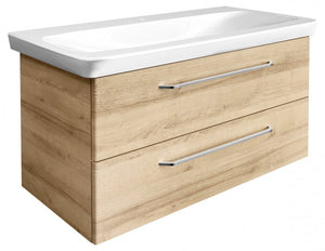 MILANO Mosdóalsószekrény 100 cm széles tölgy