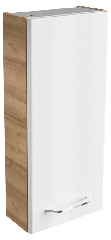 MILANO Függőszekrény 30 cm széles tölgy/fehér