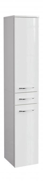 MILANO Magasszekrény 30 cm széles fehér