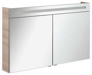 B.CLEVER Tükrösszekrény 120 cm széles kőris