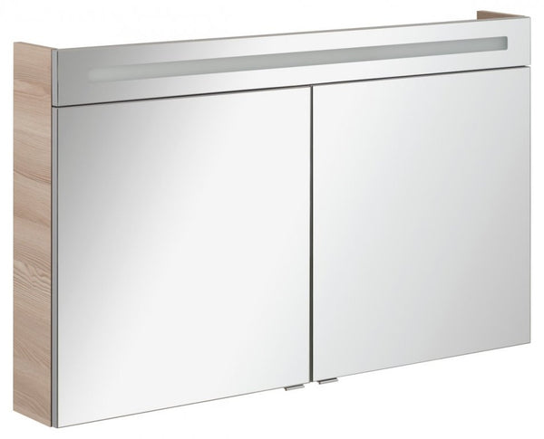 B.CLEVER Tükrösszekrény 120 cm széles kőris