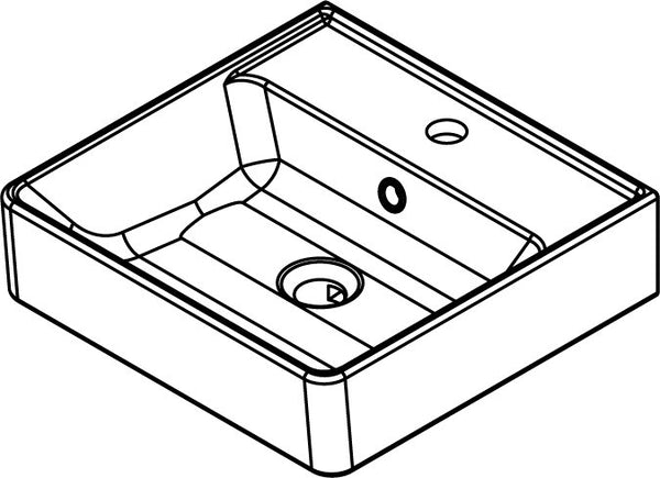 VAIDA Kerámia mosdó 40 cm széles fehér
