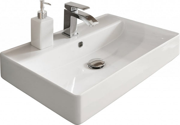 VAIDA Kerámia mosdó 61 cm széles fehér