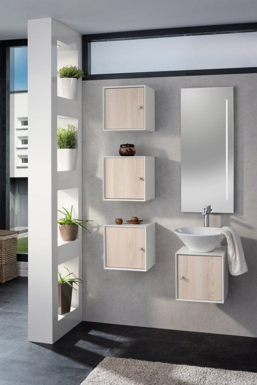 Kerek kerámia mosdó 42 cm fehér