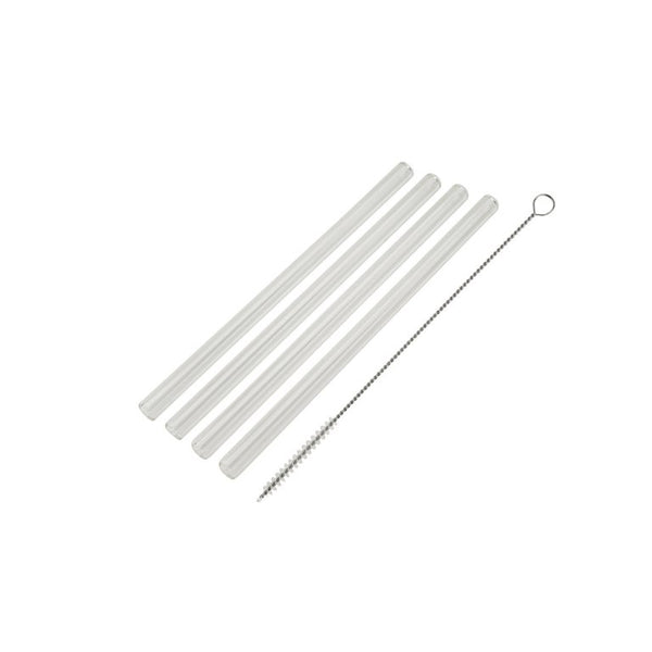 FM 4 db szívószál kefével üveg 15 cm
