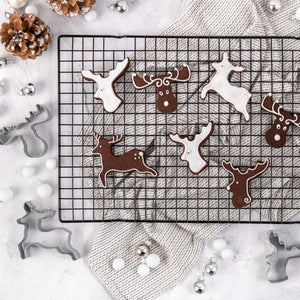 DR OETKER Süteménykiszúró 3 részes szarvasok White Christmas