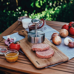 FMPROF Hamburgerprés INOX