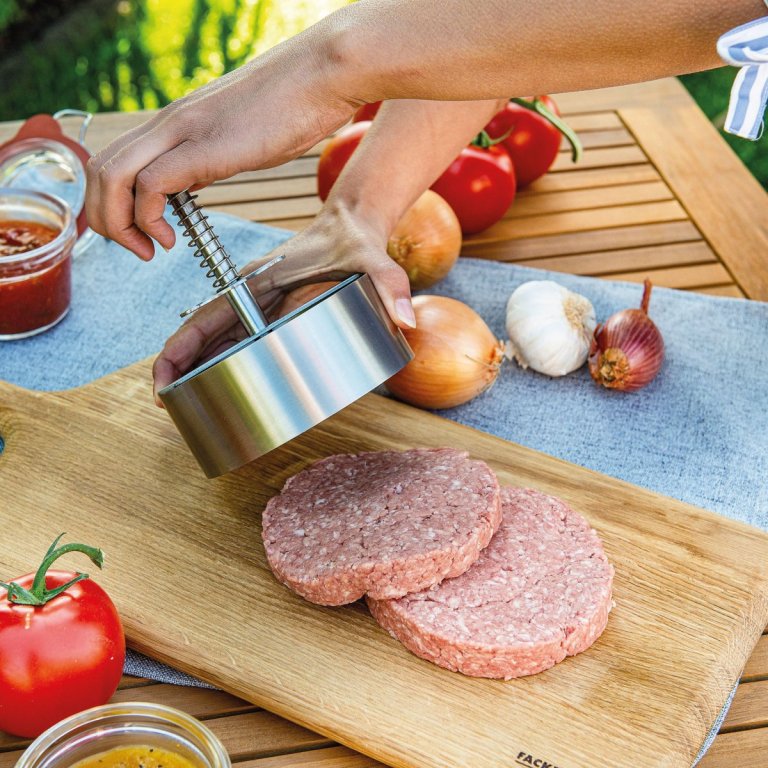 FMPROF Hamburgerprés INOX