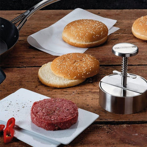 FMPROF Hamburgerprés INOX