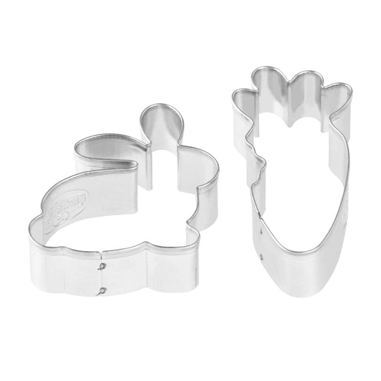 DR OETKER Süteménykiszúró nyuszi és répa 2 részes Goldiges Ostern