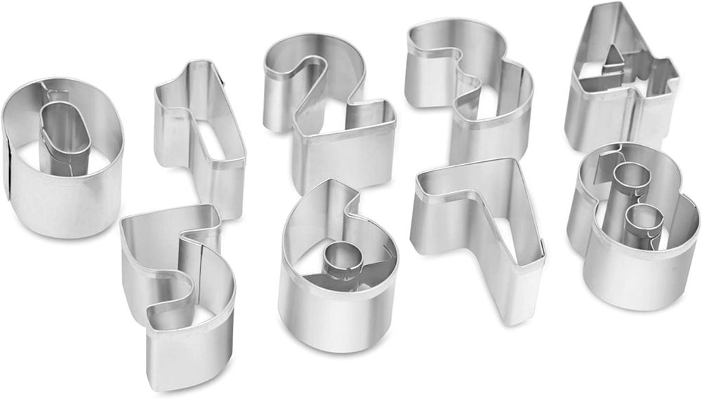 ZENKER Sütemény kiszúró számok 9 db 