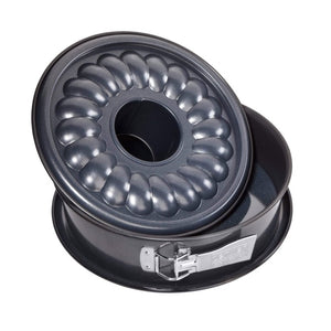 ZENKER DELUX Kerek tortaforma kuglófbetéttel és peremmel 26 cm 