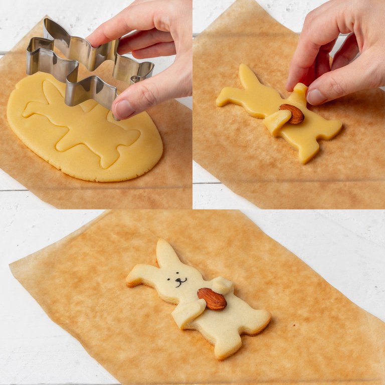 ZENKER Süteménykiszúró ölelkező nyuszi 