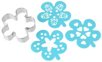 ZENKER Süteménykiszúró díszítősablonnal 