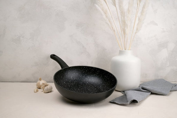 FM Wok serpenyő márvány 28 cm 