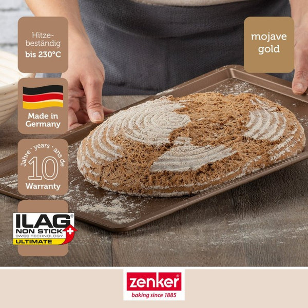 ZENKER Sütőlap állítható 37-52 cm "Dein Brot!"