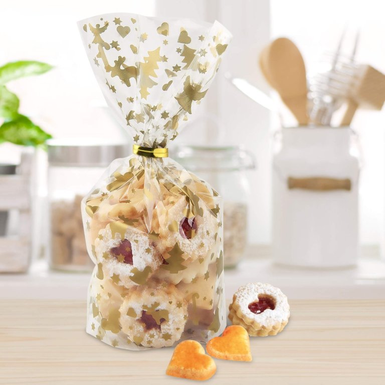 ZENKER 16 db Ajándék fóliatasak karácsonyi mintával