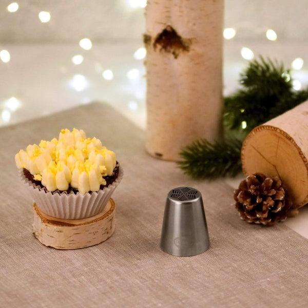 DR OETKER Csillag habnyomócső 4 db habzsákkal White Christmas 