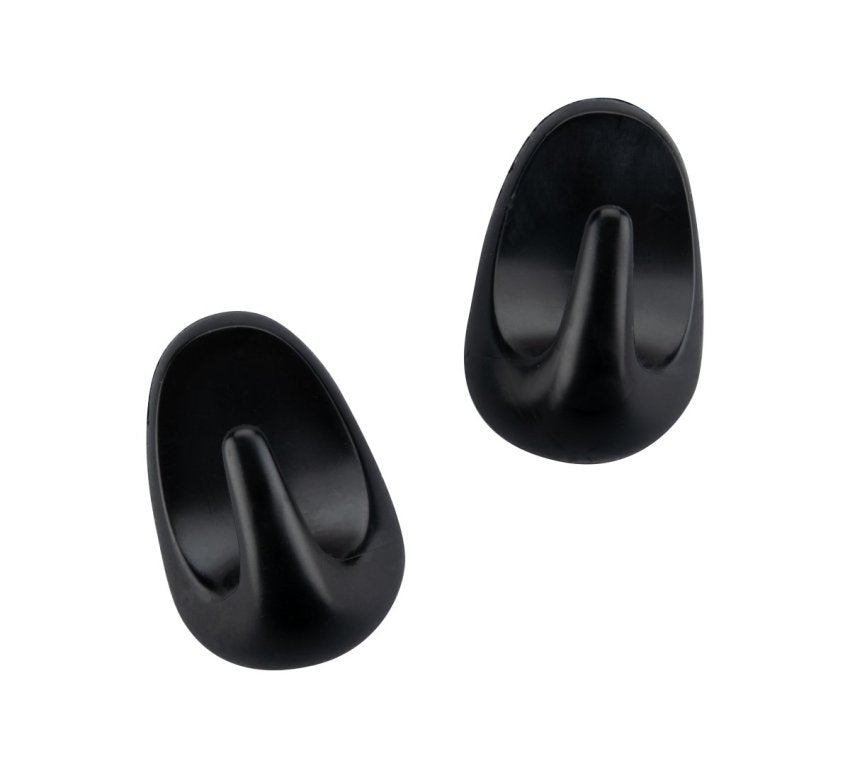 FM Akasztó 2 db 5 cm fekete Home