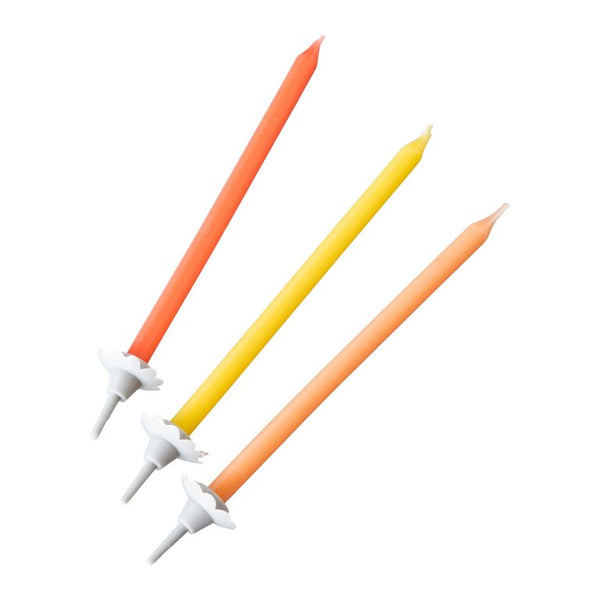 FM XXL Gyertya 12 db + 12 db tartó 10,5 cm