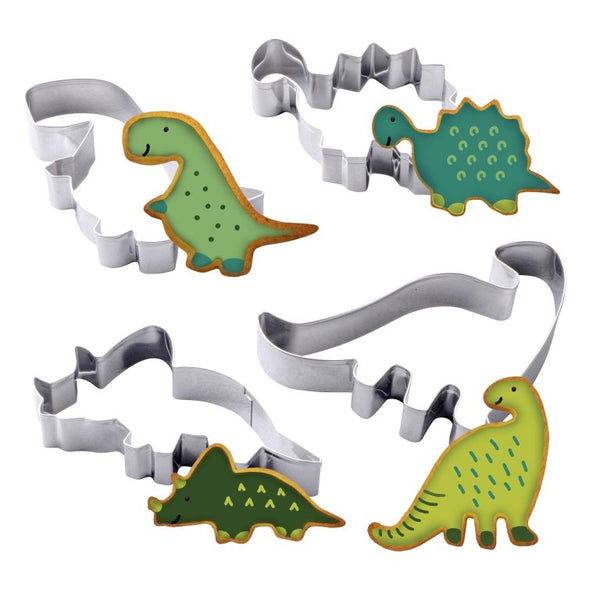 ZENKER 4 db-os dinoszaurusz süteménykiszúró szett