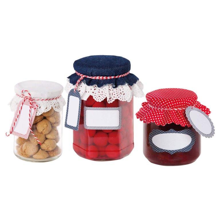 FM Befőttesüveg díszítőkészlet 13 db-os