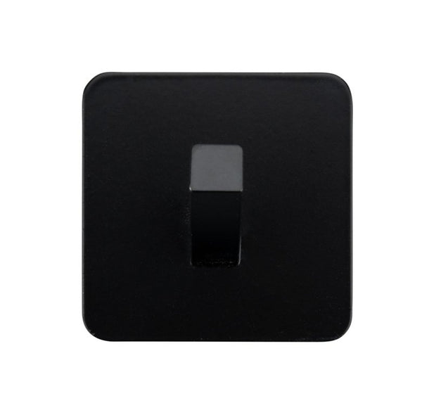 FM Akasztó 5x5 cm fekete Home