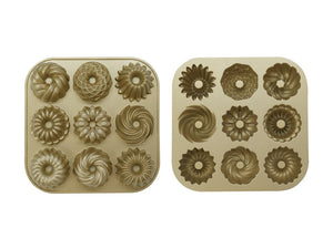 ZENKER Mini kuglóf/muffinsütő 9 db-hoz