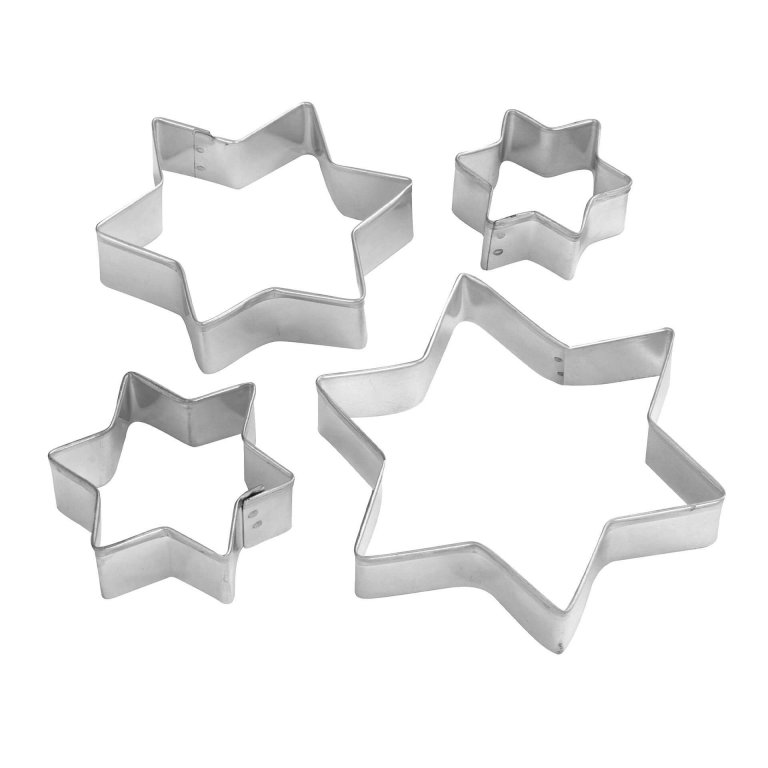 ZENKER Süteménykiszúró 4 részes csillag forma